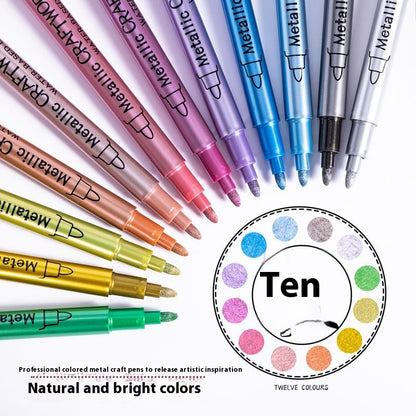 550s Color Metal Pen Hard-headed Craft Pen Paint Marker Pen