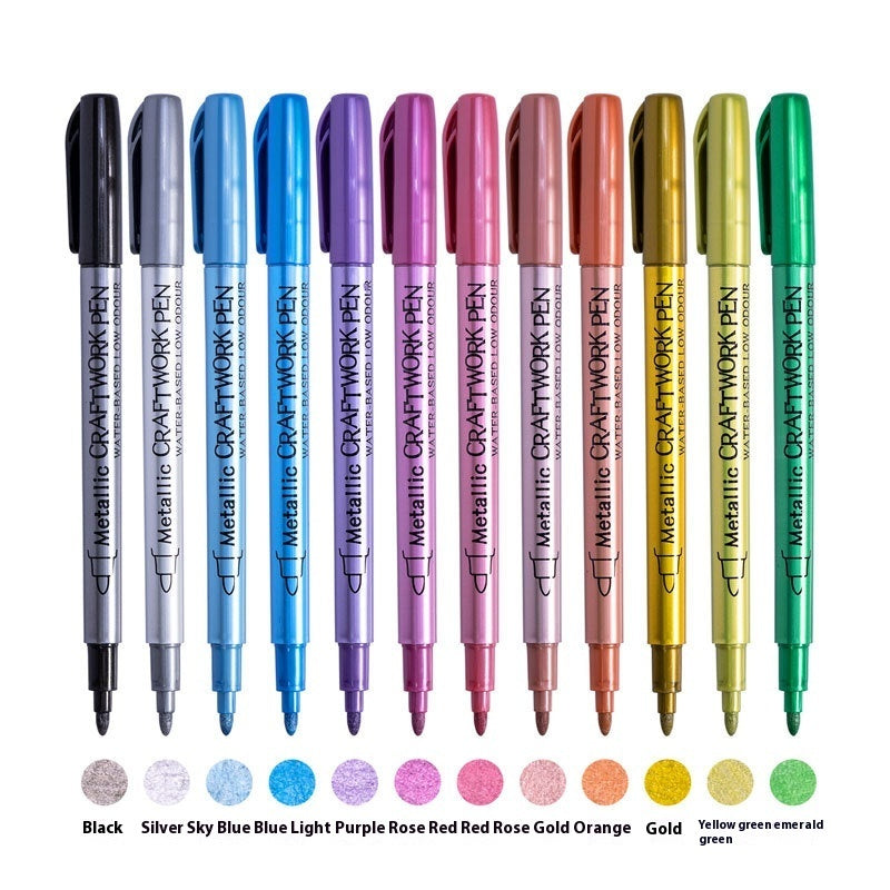 550s Color Metal Pen Hard-headed Craft Pen Paint Marker Pen