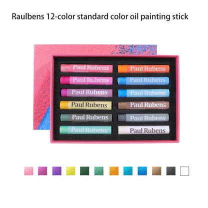 Soft Heavy Color Washable Not Easy To Get Dirty Pearl Oil Paint Stick Oil Paint Stick